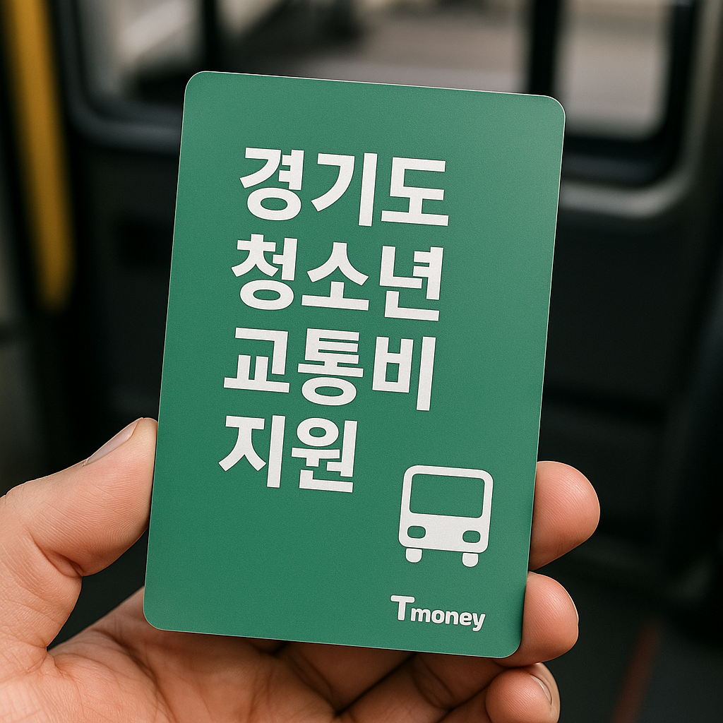 경기도 청소년 교통비 지원 안내