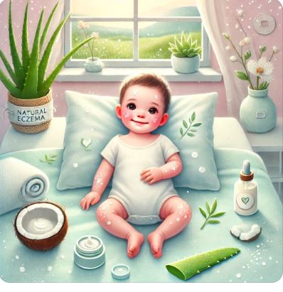 영유아 아토피 관련 이미지