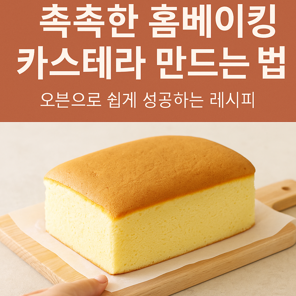 카스테라 만드는 법