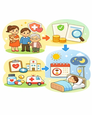 질병보험 보장 구조와 가입 기준 설명 이미지12