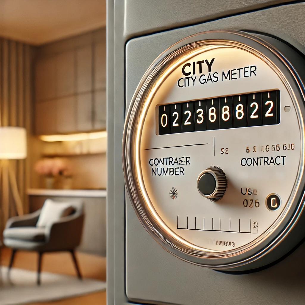 도시가스 사용자계약번호