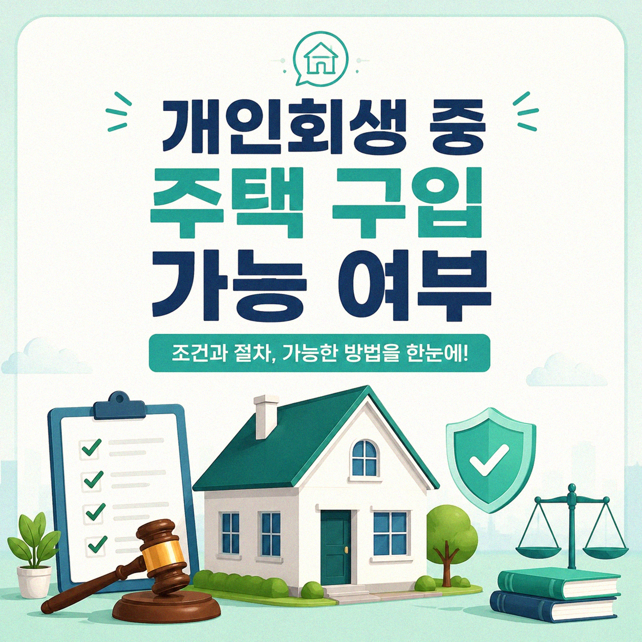 개인회생 중 집을 사도 괜찮을까