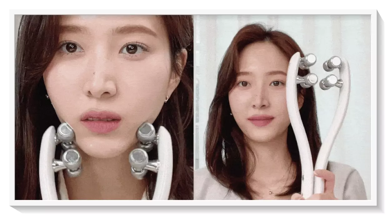 혼바디 롤러 EMS 마사지기