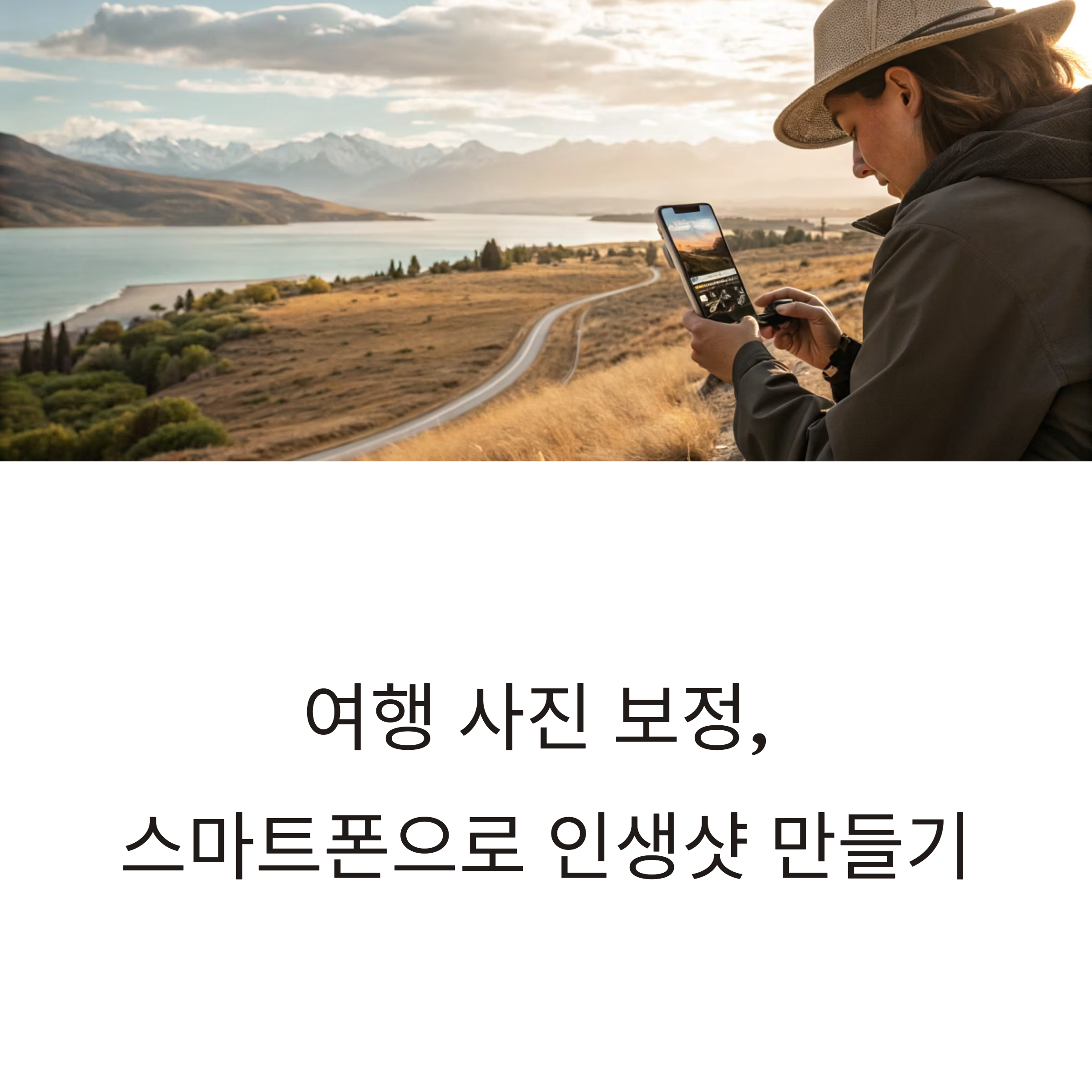 여행 사진 보정