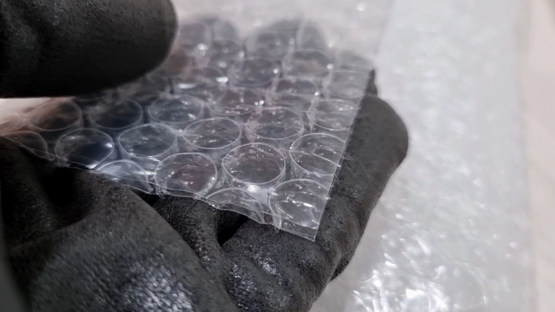 단열 뽁뽁이 모습