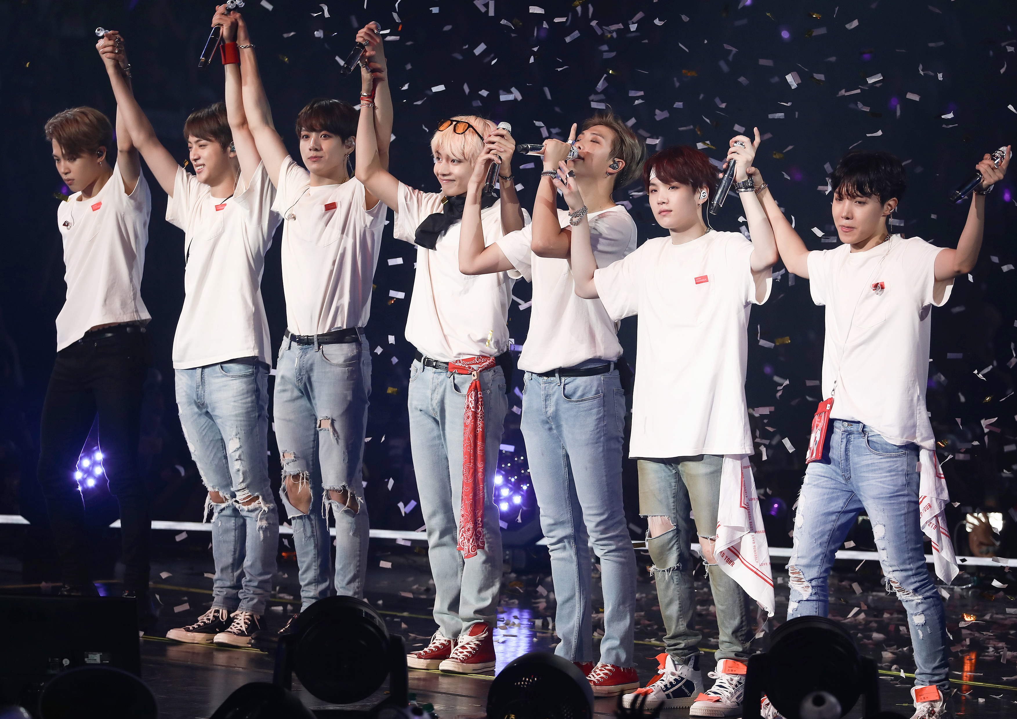BTS 공연 모습