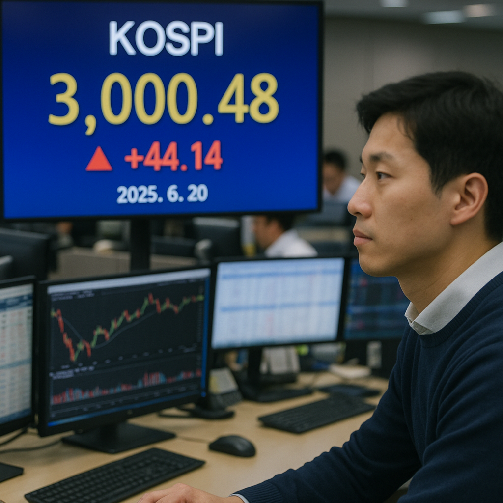 코스피3000돌파이미지