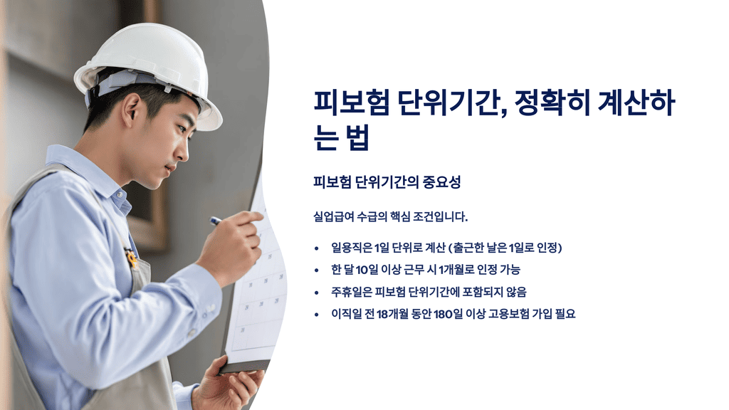 피보험 단위기간, 정확히 계산하기