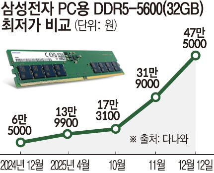 범용 D램 확인