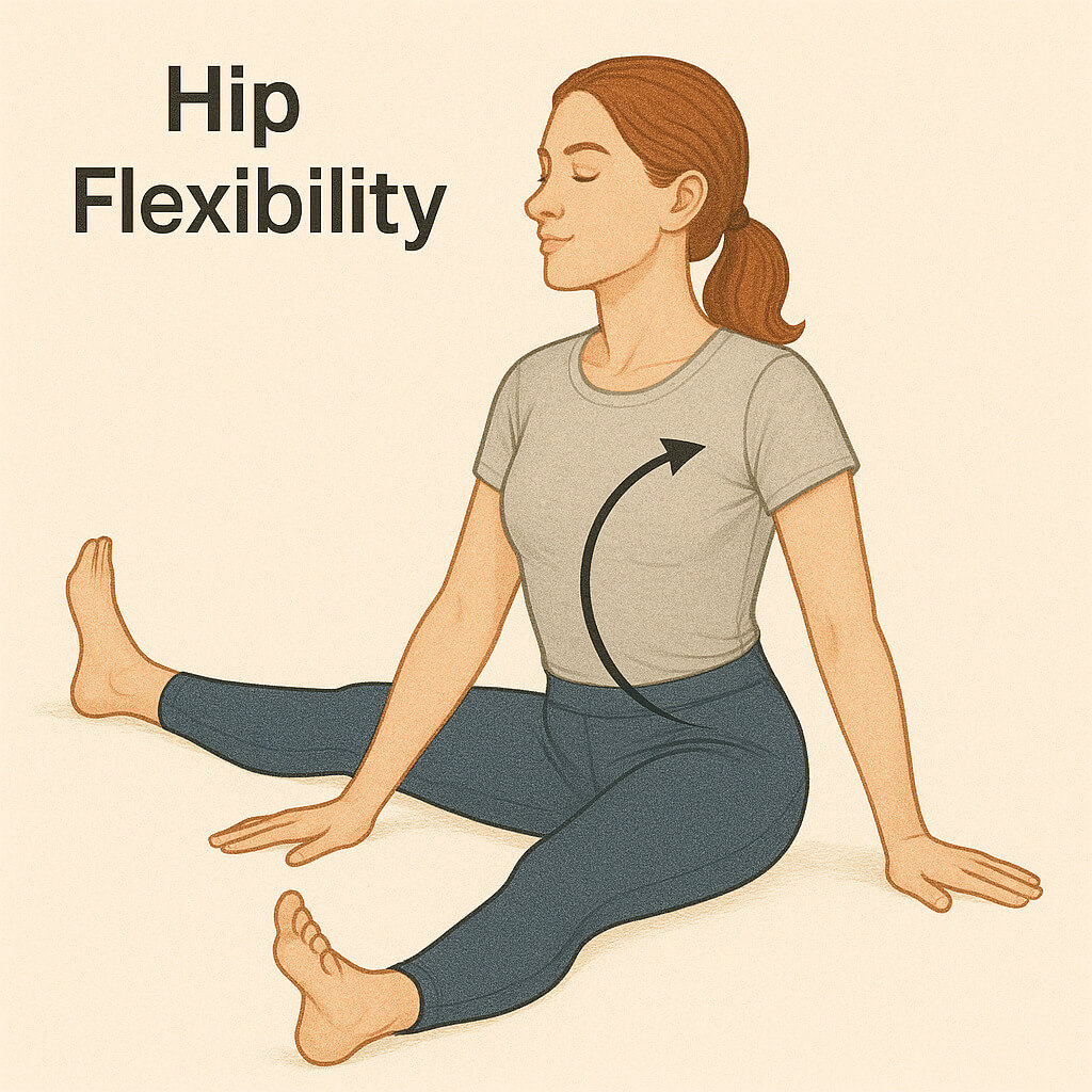여성 고관절 유연성