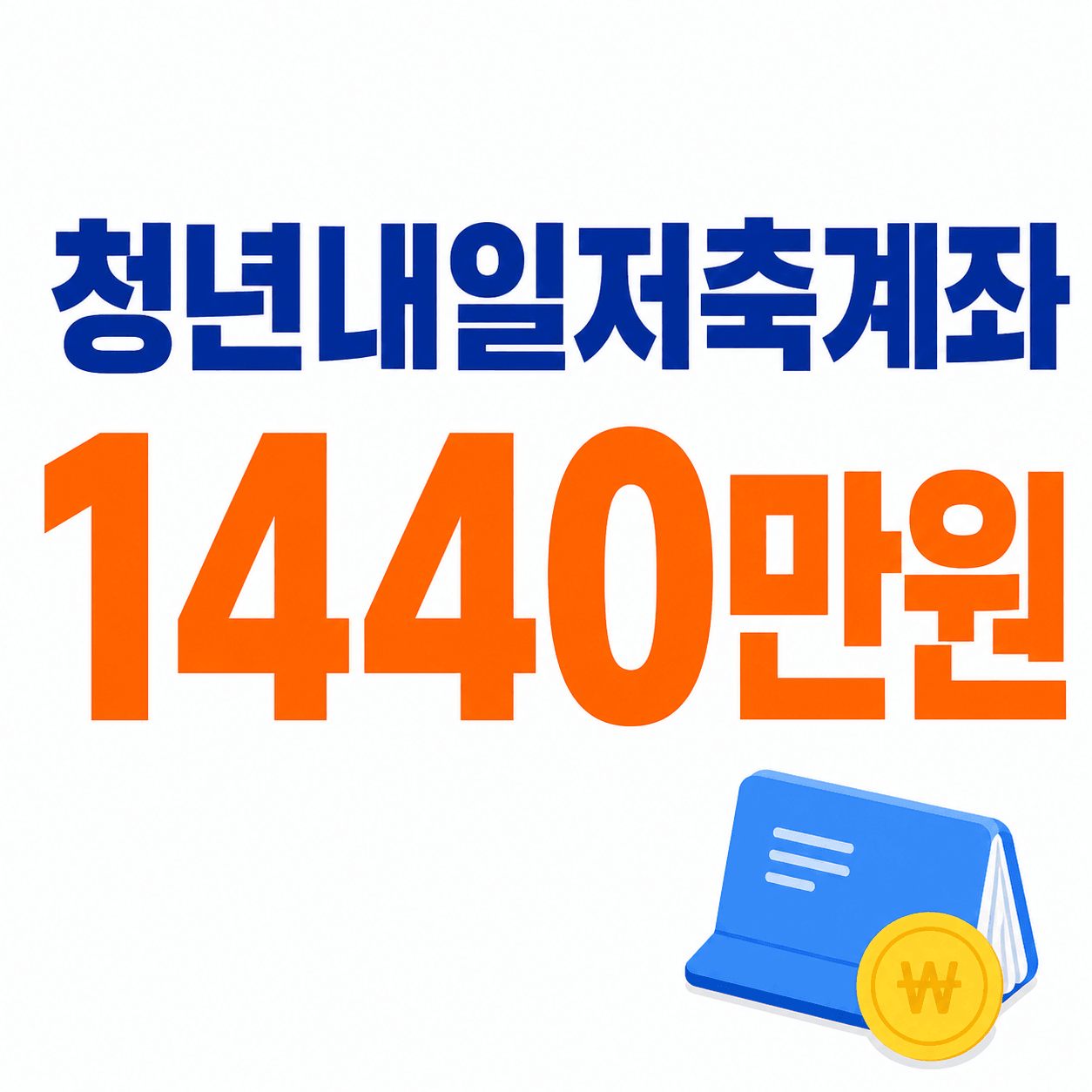 청년내일저축 1440만원 모으기
