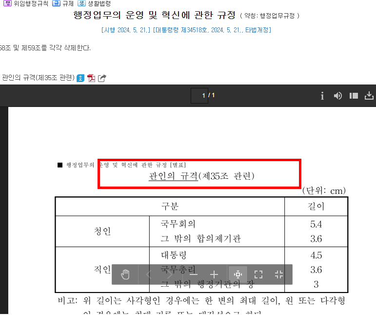 공문서 작성 사무처리규정 사이트