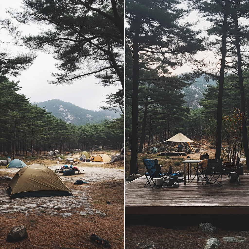 백무동 무료 야영지 이용 가이드