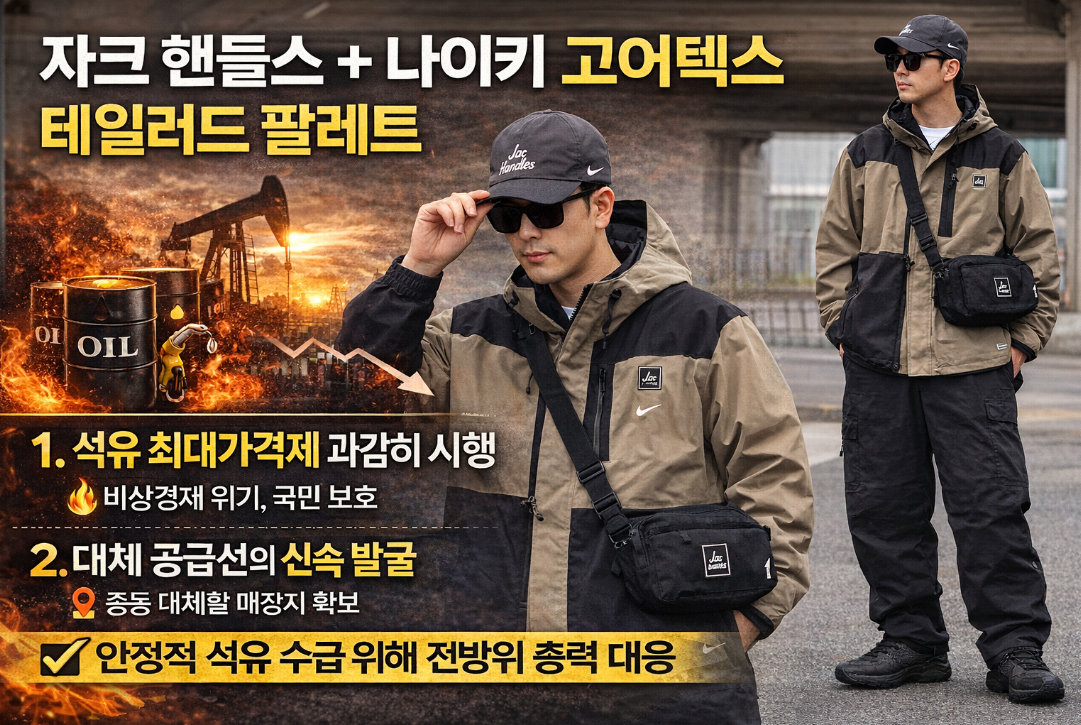 자크 핸들스+나이키 고어텍스 테일러드 팔레트 직접 입어본 찐후기