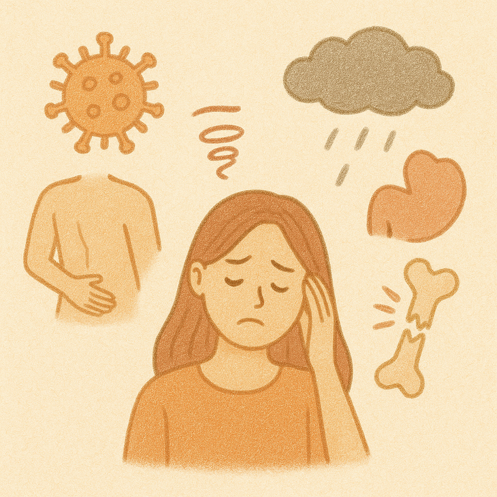 비타민D 부족 증상