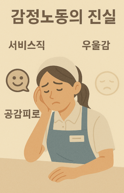 감정노동의 진실 (서비스직, 우울감, 공감피로)