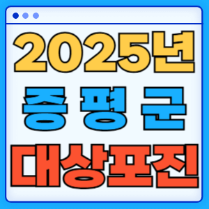 2025 충청북도 증평군 대상포진 백신 무료 예방접종 비용지원 신청방법 대상자 준비서류