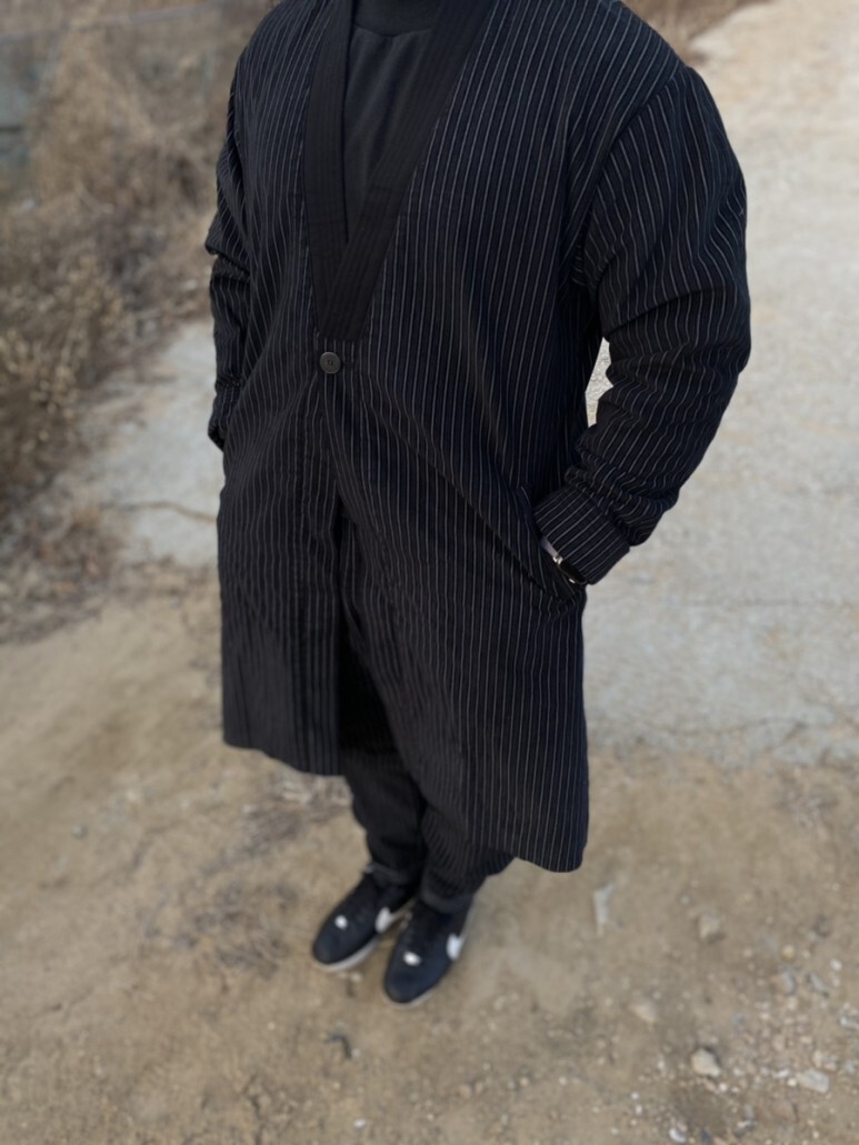 데일리룩[오뭘입]서울빔 두루마기코트 두루마기패션 한복정장 한복수트 배정남한복패션 한복패션 두루마기정장 두루마기수트 한복간지 배정남패션 한복코디 한복스타일 나이키코르테즈 OOTD