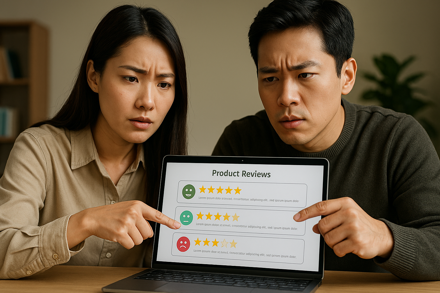 허위 리뷰 가려내기