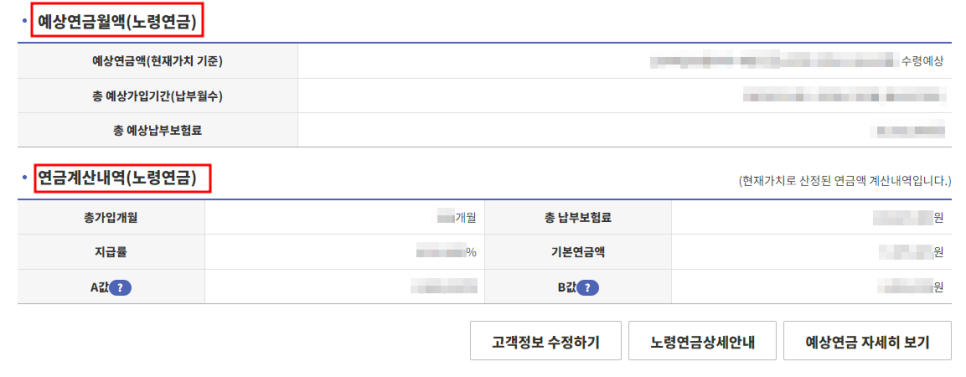 국민연금 납부액 수령나이 수령액 조회 국민연금 조기수령 조건 소득이있는 경우 나이 신청