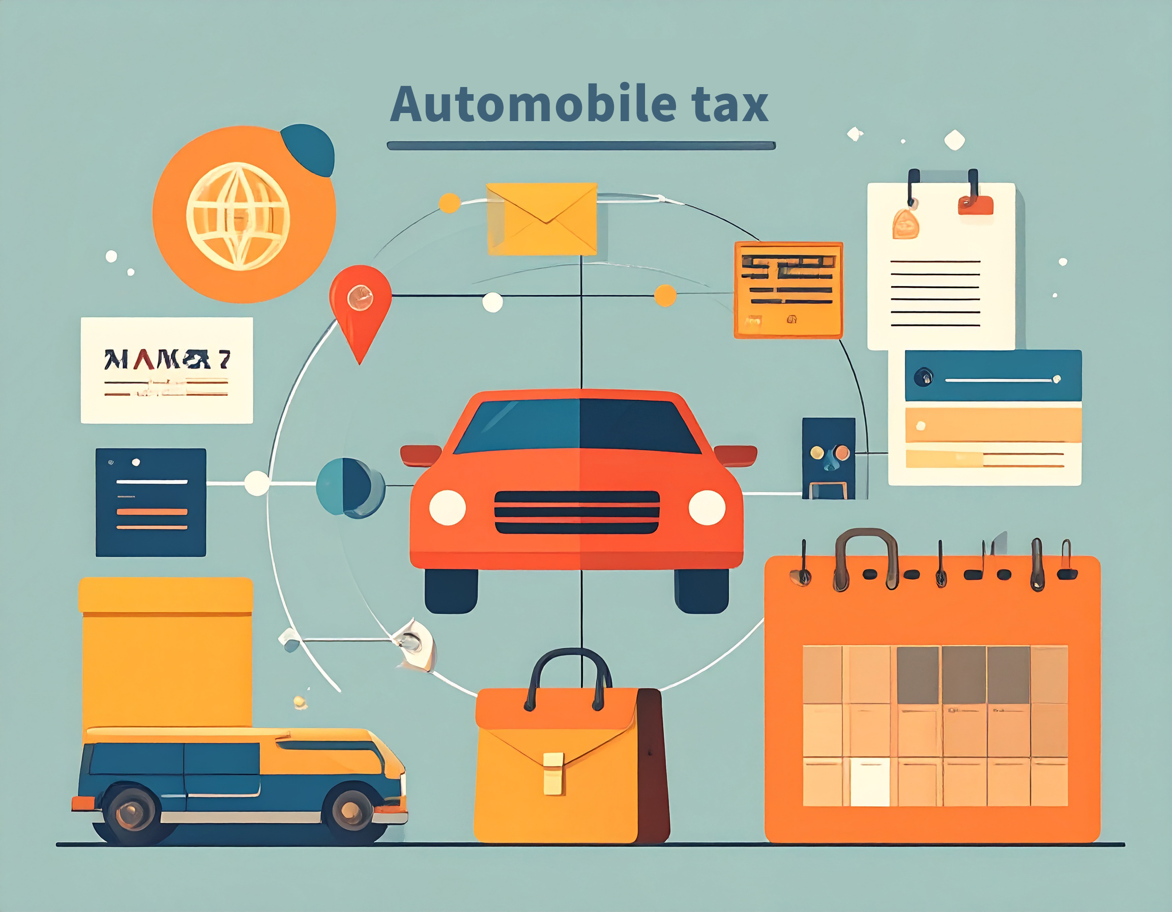 2025 자동차세 납부 방법, 2025 자동차세 2기분 고지서, 자동차세 체납 벌금