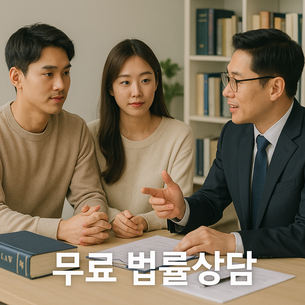 서울 청년 무료 법률상담을 받는 청년들의 모습