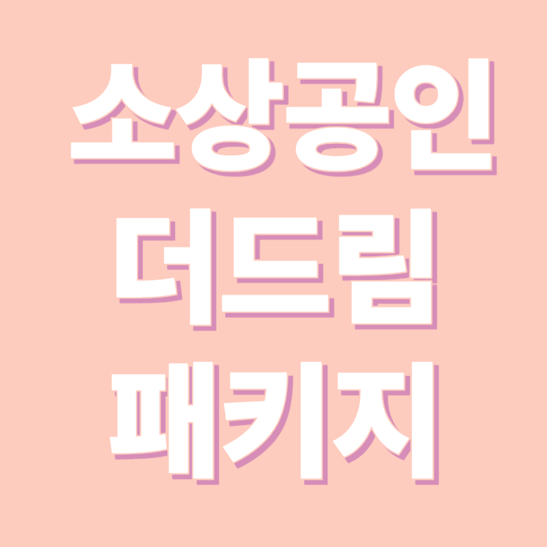 IBK 소상공인 더드림 패키지