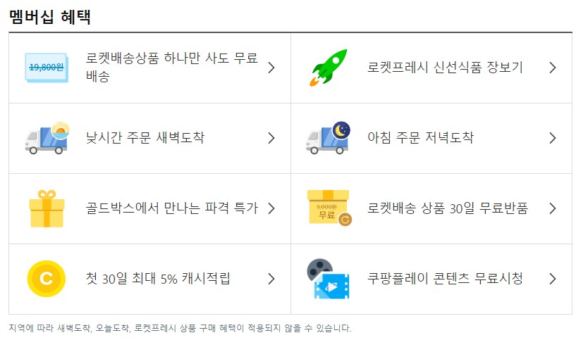 쿠팡-와우-멤버십-혜택