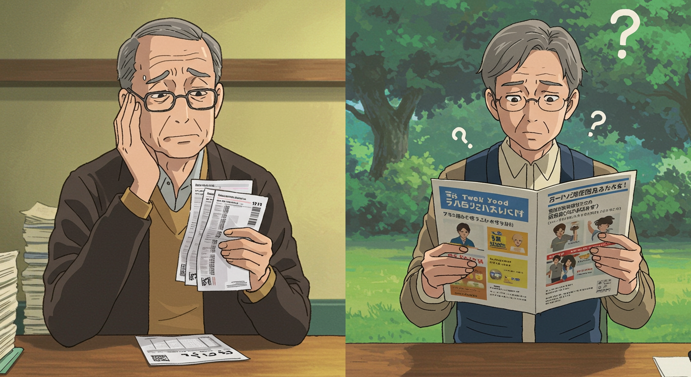 보험료 부담과 상품 이해 어려움으로 고민하는 노후 세대