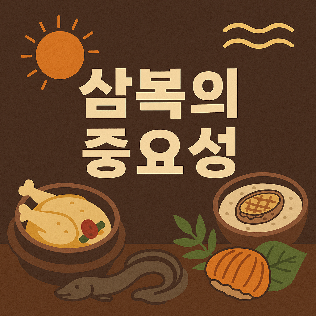 삼복(三伏)의 중요성