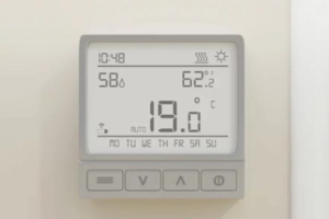 보일러 온도 조절