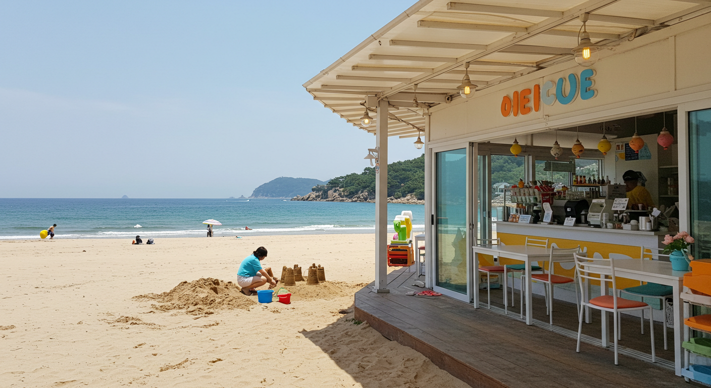 완도 명사십리해변