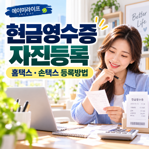 현금영수증-자진등록