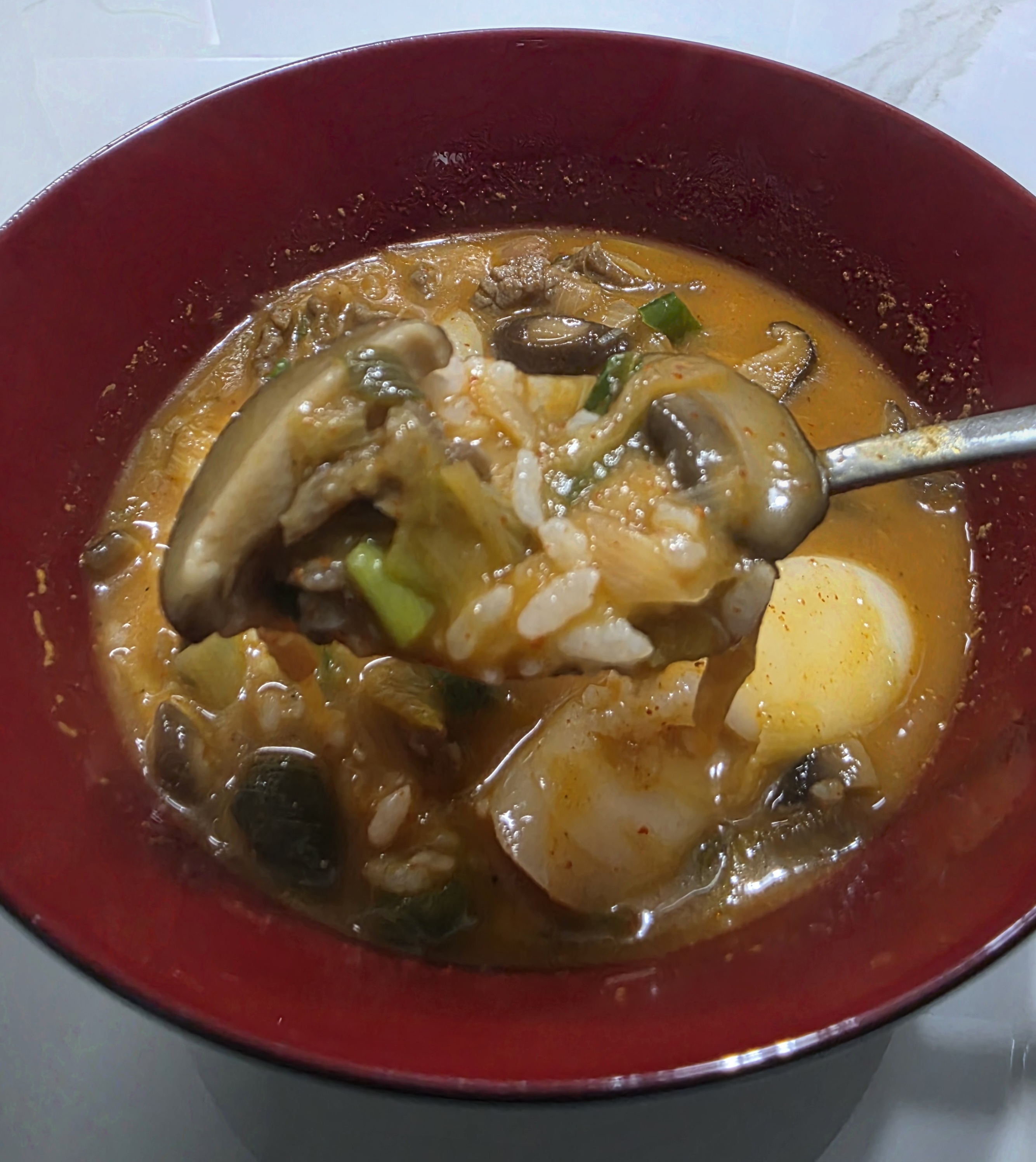 밥-말아서-먹었습니다.