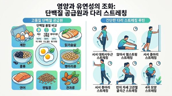 영양과 운동의 균형과 조화