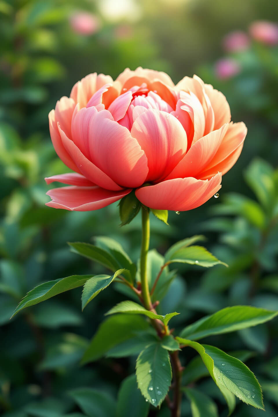 모란꽃 사진입니다.