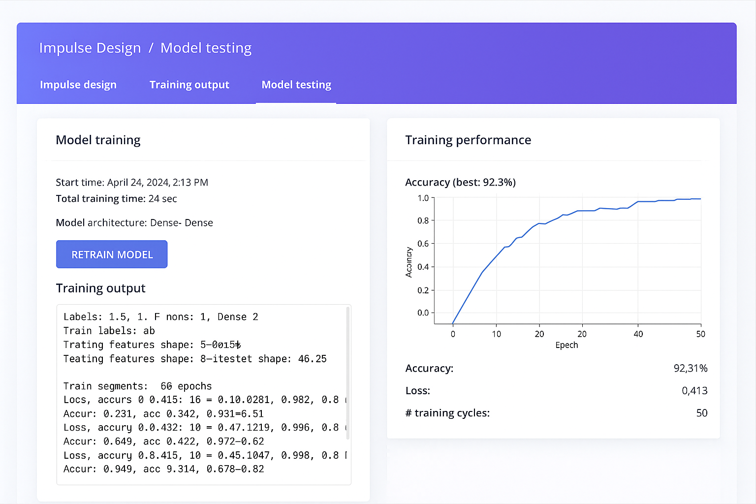 손 제스처에 반응하여 LED가 점등되는 아두이노 제어 장면