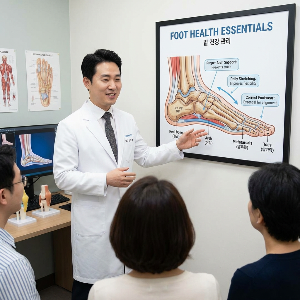 발 건강 관리하는 방법
