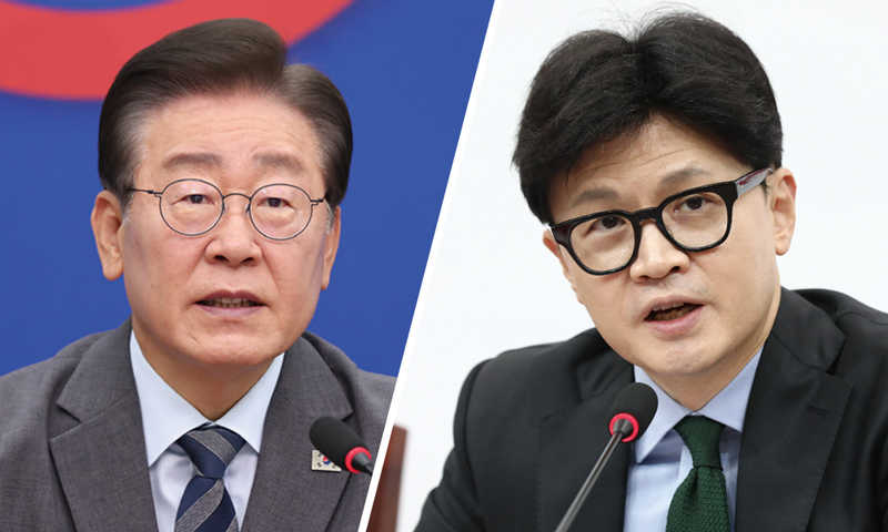 이재명 한동훈 관련주 테마주