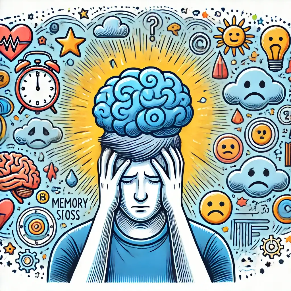 브레인포그의 다양한 증상