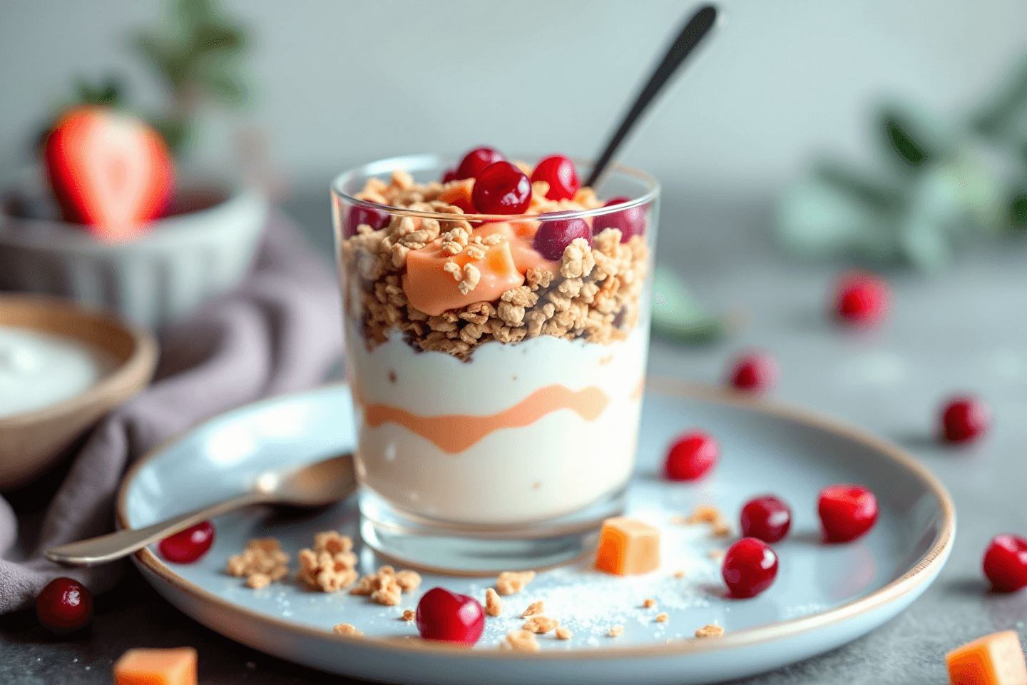 그릭요거트 사진입니다.