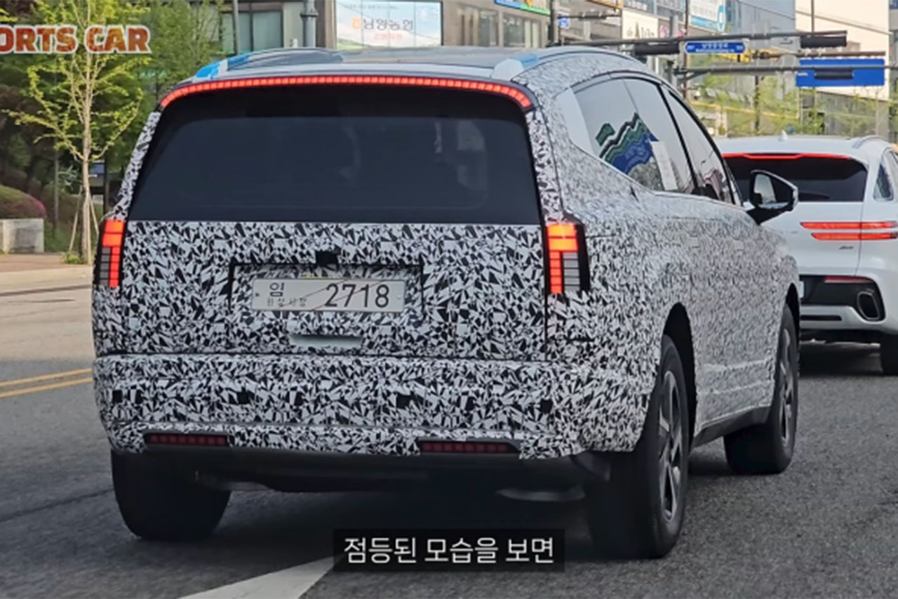 현대자동차 아이오닉 7 테스트카 스파이샷