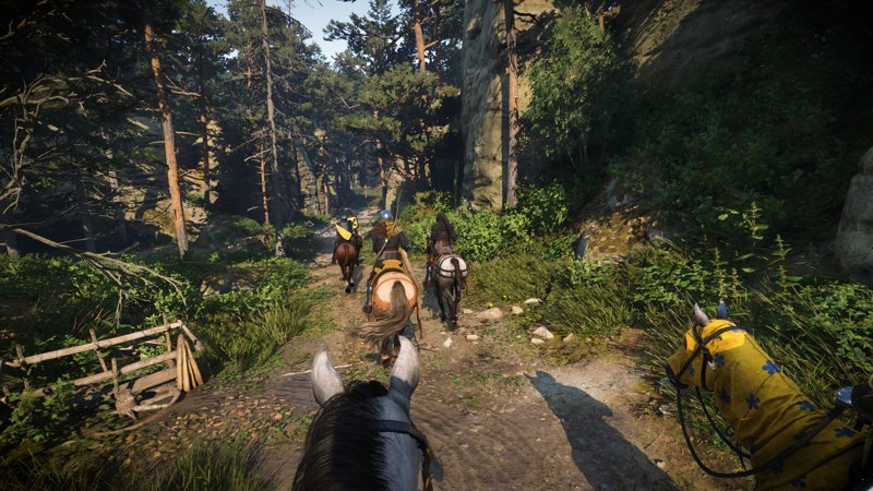Horseback riding scene from first person perspective, 말타는 1인칭 시점
