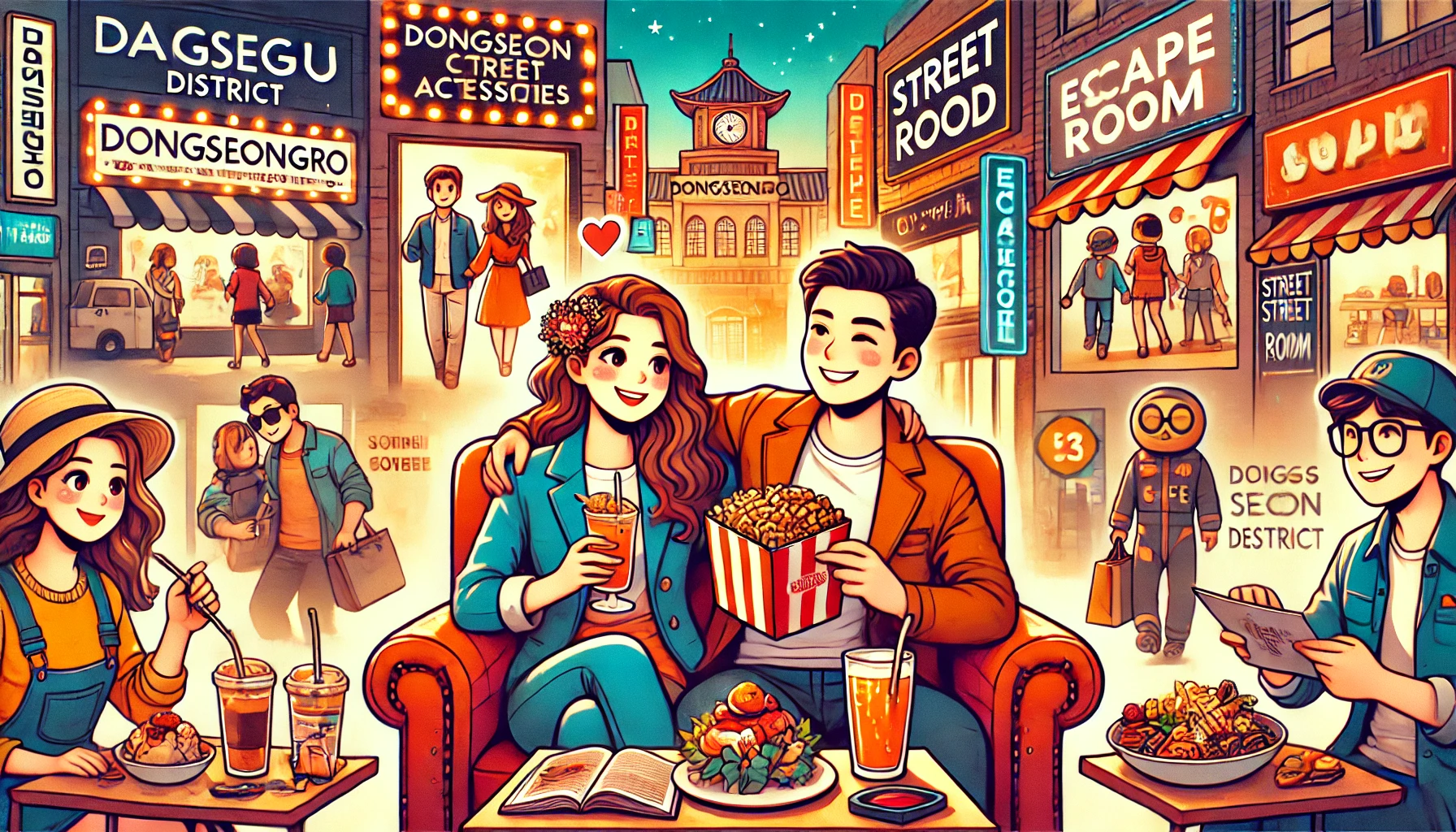 대구 데이트 코스, 동성로 데이트, 커플 데이트 코스 BEST 7