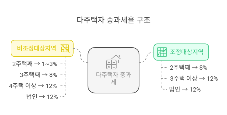 다주택자-중과세율-구조