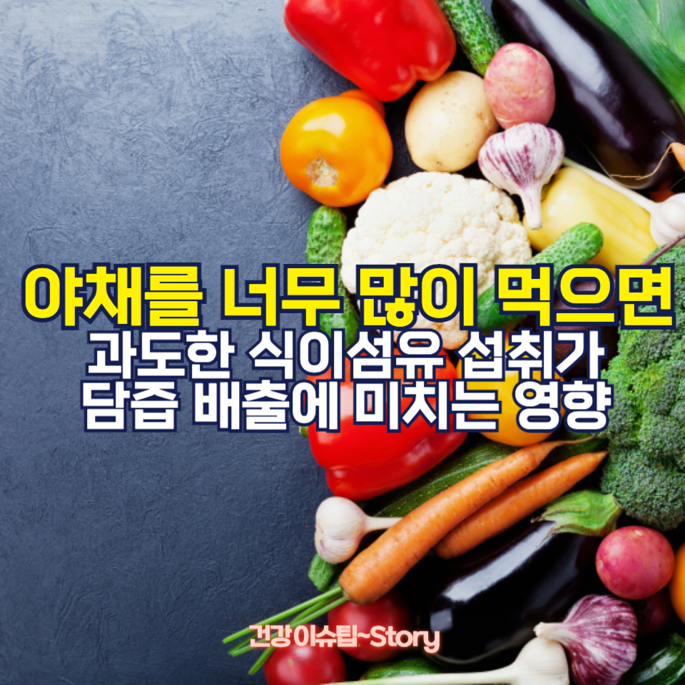 야채를 너무 많이 먹으면 담석이 생긴다?