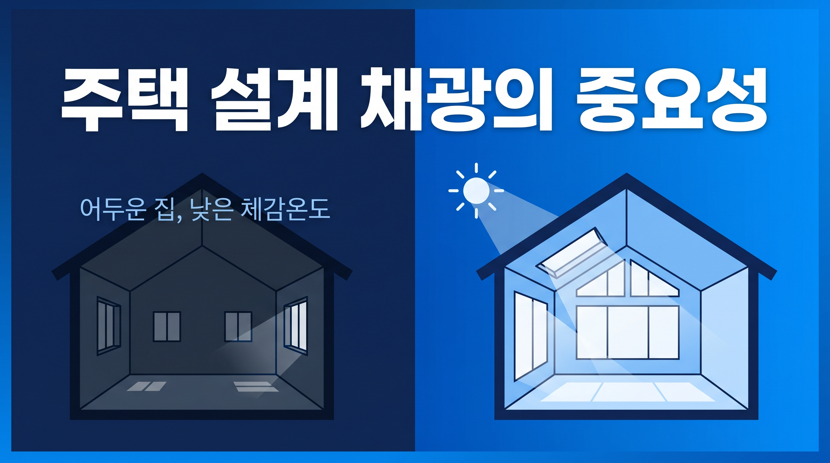 채광 설계의 중요성