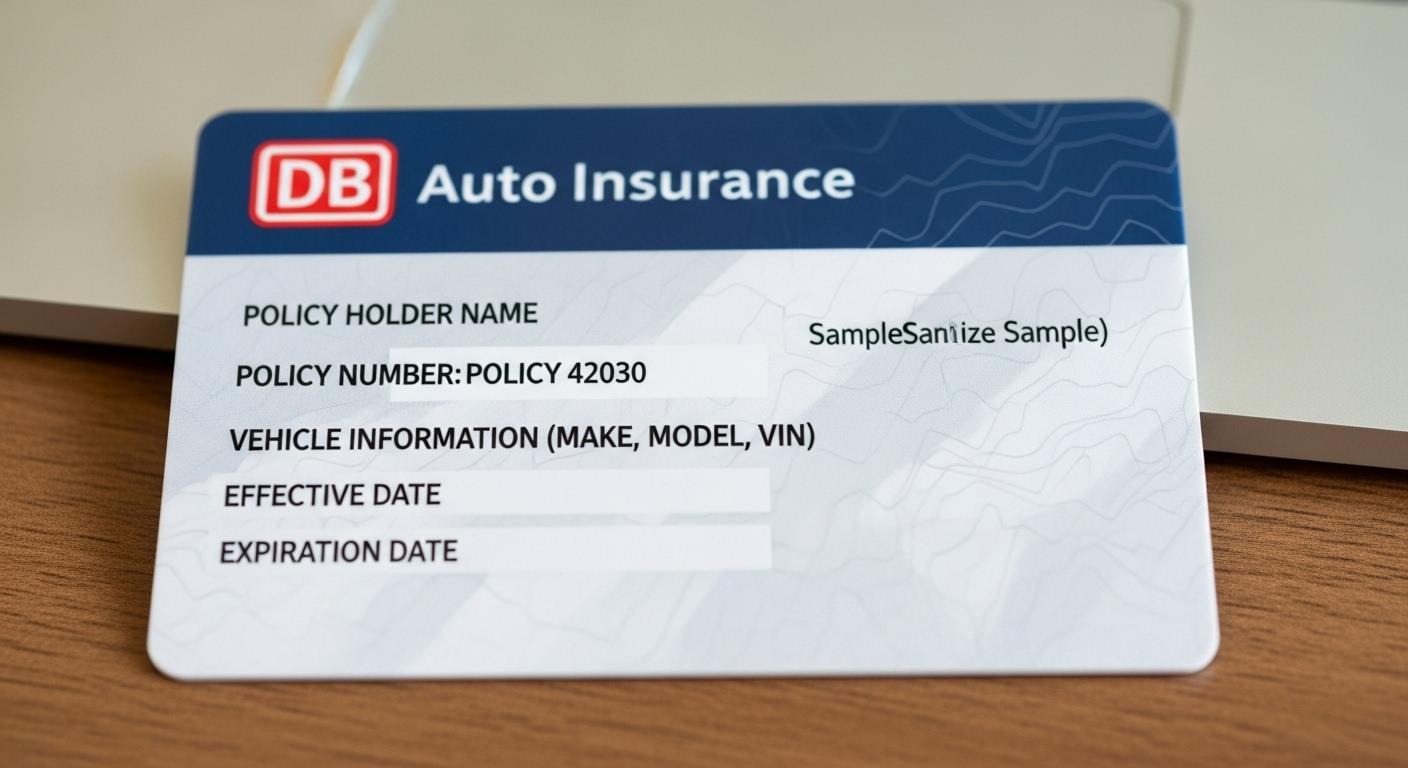 db자동차보험 가입여부 확인