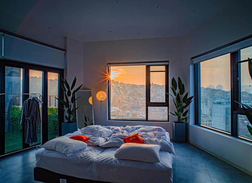 글루호텔 종로 침실