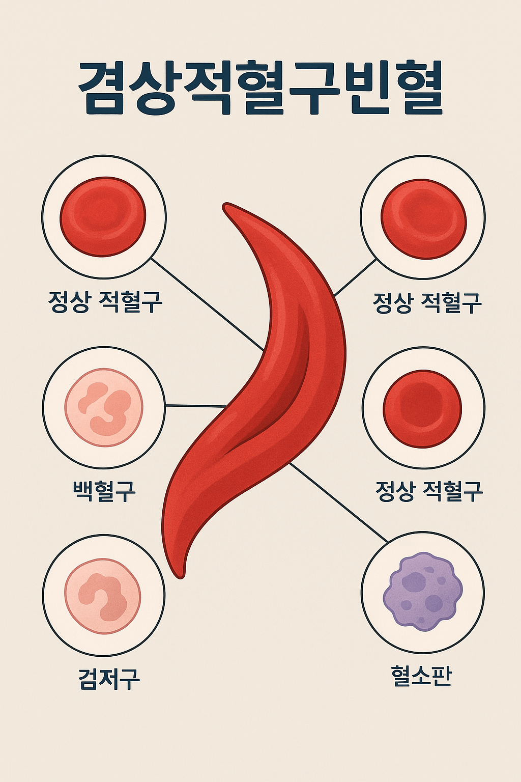 겸상적혈구빈혈